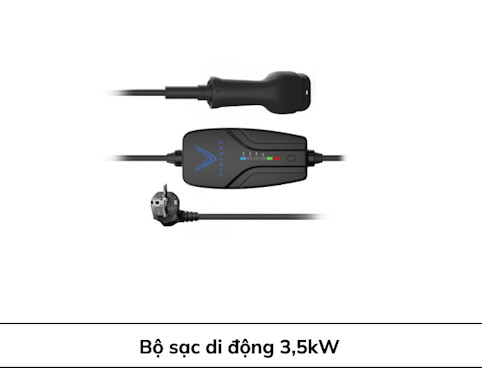 bộ sạc tại nhà xe VF 8